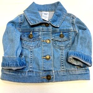 Carter’s Baby Denim Blue Jean Jacket - Baby Girl or Boy - Size 6 Months